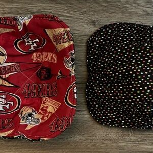 San Francisco 49ers Themed Quilted Bowl Cozy Set of 2